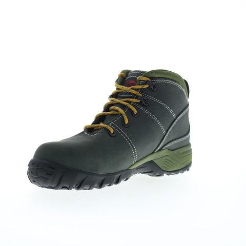 Avenger Trek Alloy Toe Electrical Hazard WP A7201 Mens Gray Wide Work Boots