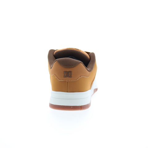 DC Central ADYS100551-WD4 Mens Brown Nubuck Skate Inspired Sneakers Shoes