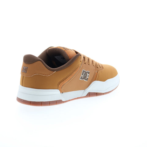DC Central ADYS100551-WD4 Mens Brown Nubuck Skate Inspired Sneakers Shoes