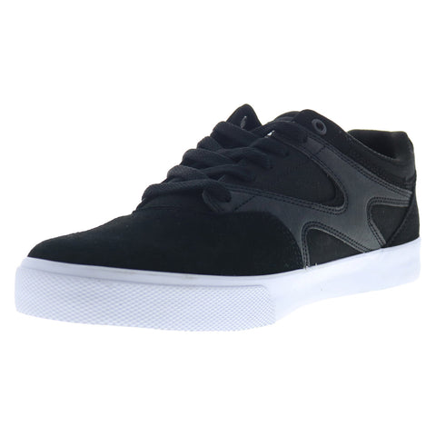 DC Kalis Vulc ADYS300569-BKW Mens Black Skate Inspired Sneakers Shoes
