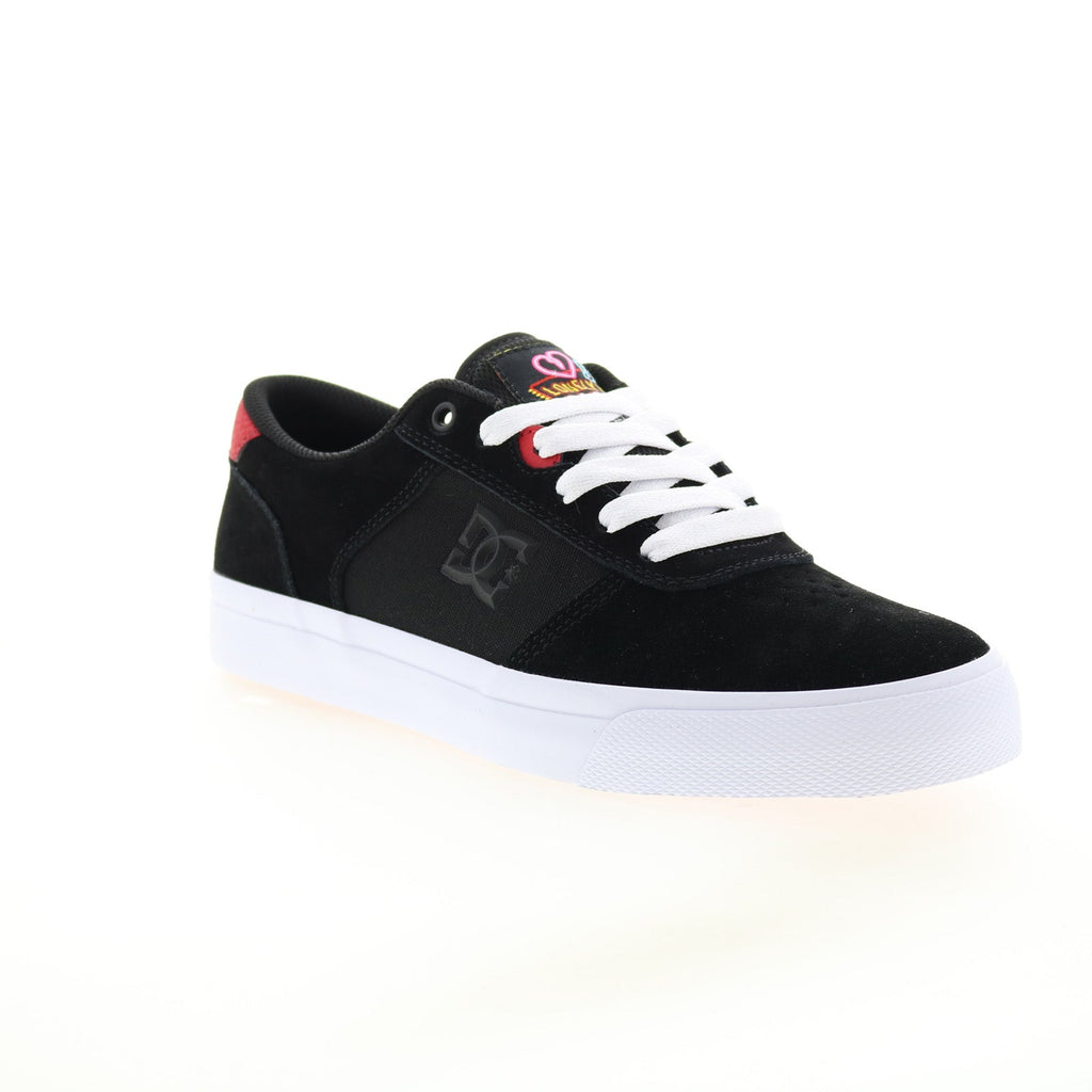 DC Shoes Mens Teknic Skate Shoes (Black/Black/White) main image 0