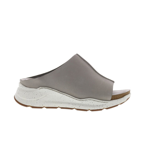 Bionica Oceana BI0025628 Womens Gray Leather Slip On Wedges Sandals Shoes
