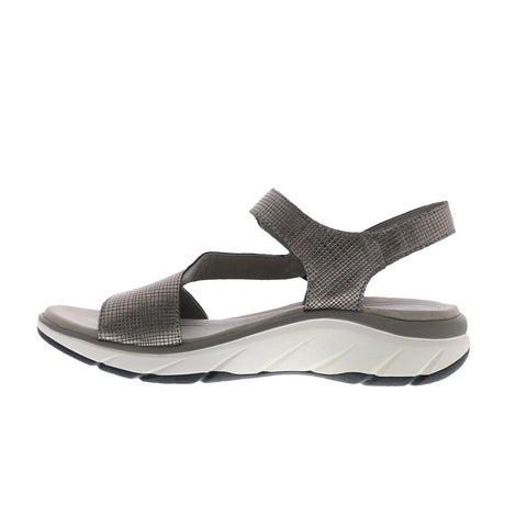 Bionica Cybele 3 BI0026008 Womens Gray Leather Strap Sport Sandals Shoes