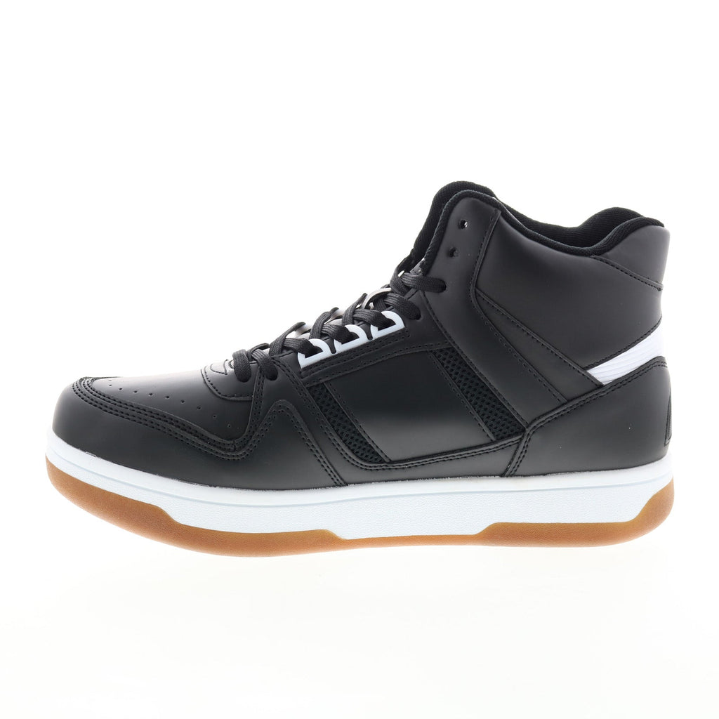 thumbnail image 2 of Ewing Athletics Kross Men's Black Lifestyle Sneakers – 1EW90133-030, Mid Top Nubuck 2 of 6
