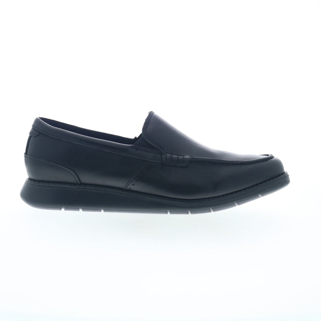 Rockport Total Motion Craft Venetian CJ1401 Mens Black Loafers 