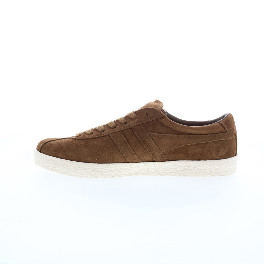 Scarpe Gola Uomo In Pelle Scamosciata Verde - Modello Trainer Suede CMA558 - Lifestyle Bassi