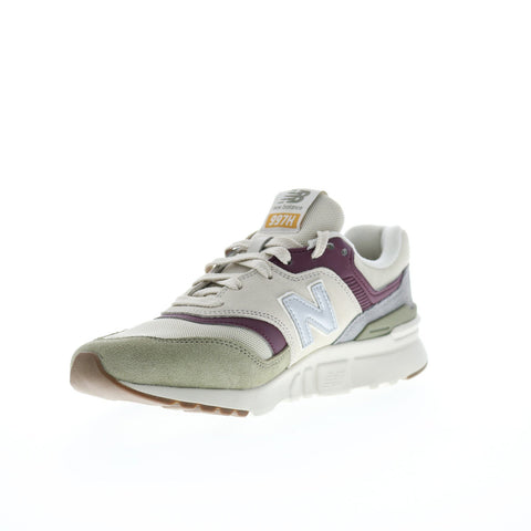 New Balance 997H CW997HWM Womens Beige Suede Lifestyle Sneakers Shoes