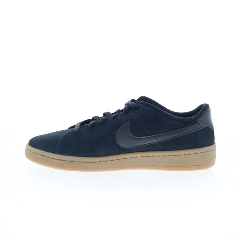 Nike Court Royale 2 Suede CZ0218-001 Womens Black Lifestyle Sneakers Shoes
