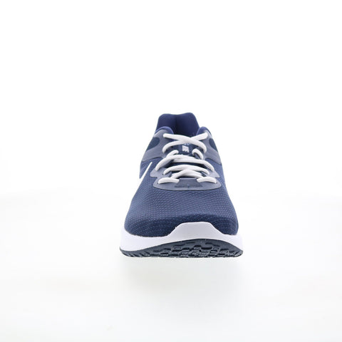 Nike Revolution 6 NN DC3728-401 Mens Blue Canvas Athletic Running Shoes