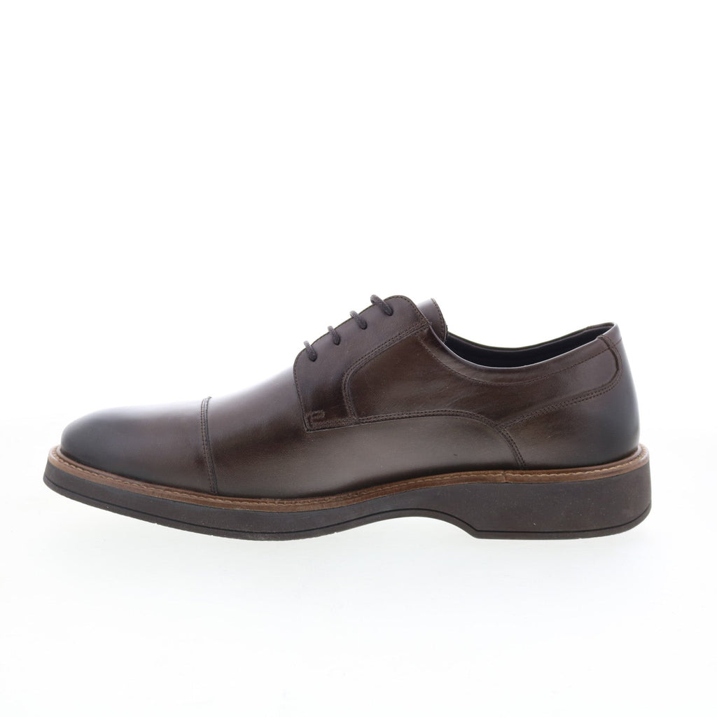 Studio Belvedere Dennis Mens Brown Leather Oxfords & Lace  display picture 3
