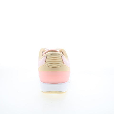 Jordan Air Jordan 2 Retro Low DX6930-600 Mens Pink Lifestyle Sneakers Shoes