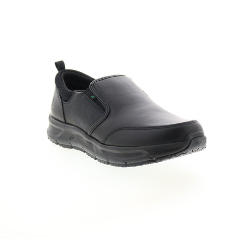 Emeril Lagasse Quarter Slip On Tumbled Womens Black Athletic Work Shoes
