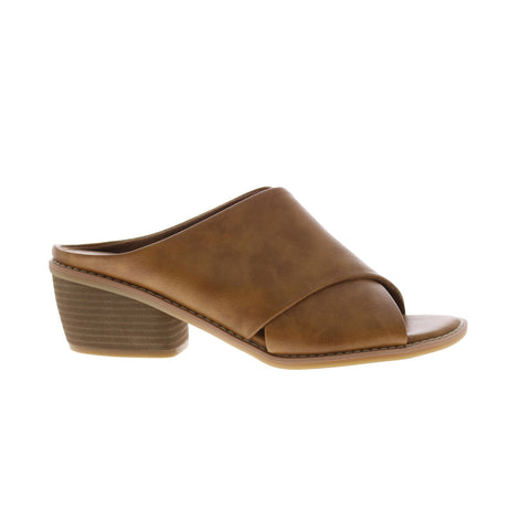 Eurosoft by Sofft Cidney ES0035805 Womens Brown Suede Heeled Sandals Shoes