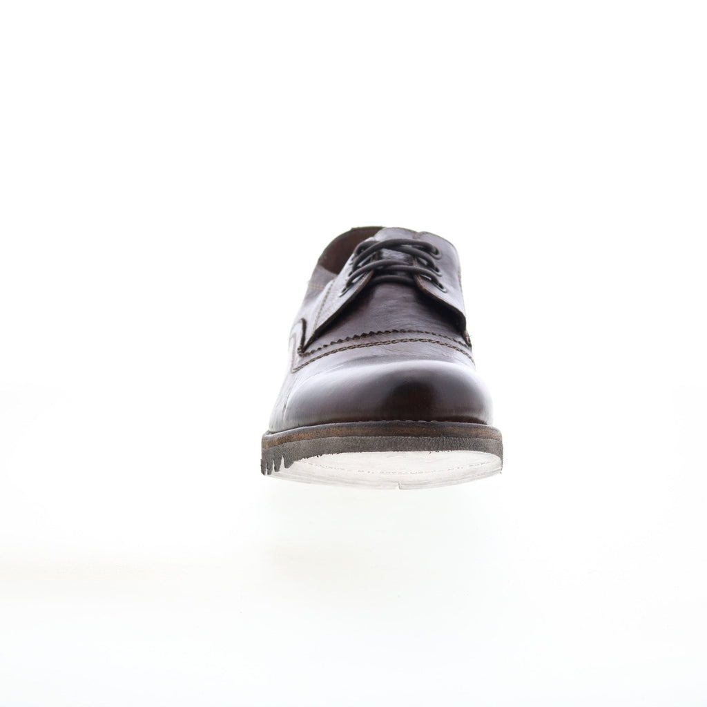 Bed Stu Mark Mens Brown Leather Oxfords & Lace Ups Plain Toe Shoes Size 9.5 Bed Stu Mark F420225 Mens Brown Leather Oxfords & Lace Ups  main image 3