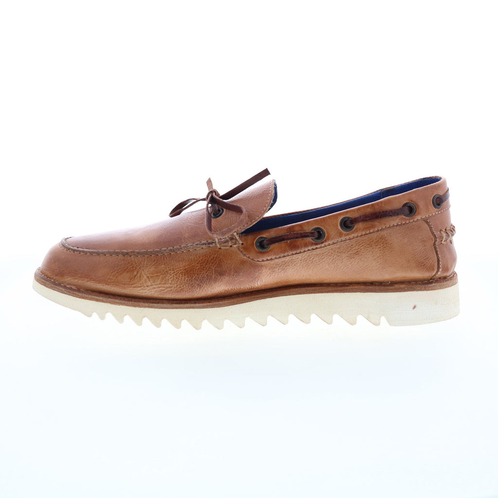 Bed Stu Albatross F485002 Mens Brown Leather Loafers & Slip Ons Boat S ...