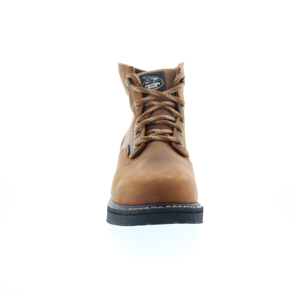 ROC Men BRN 6 Work – Arbeitsstiefel Wasserdicht, Rutschfest, Mit Fiberglasschaft
