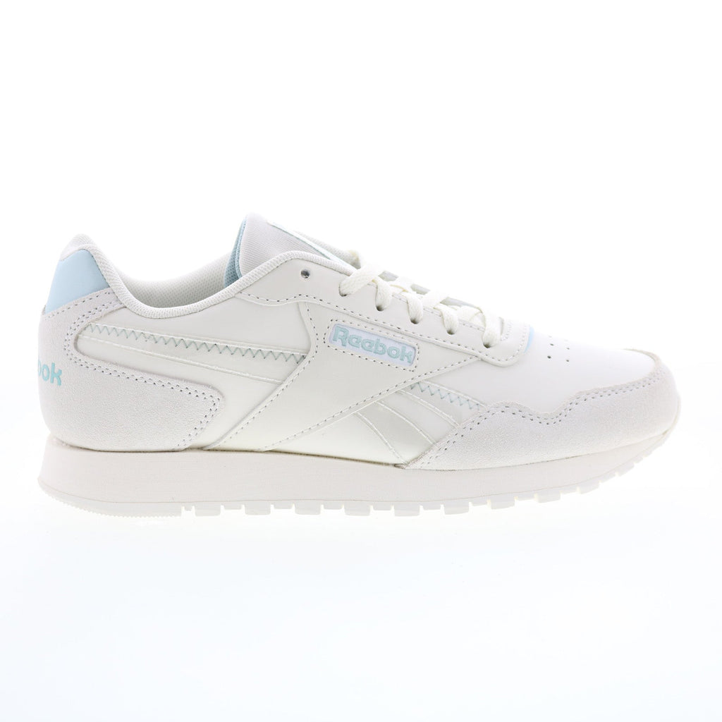 Reebok Classic Harman Run Womens White Leather Lifestyle Sneakers