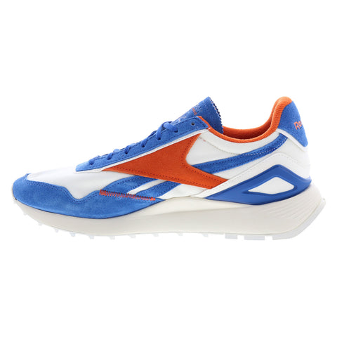 Reebok Classic Leather Legacy AZ Mens White Suede Lifestyle Sneakers Shoes