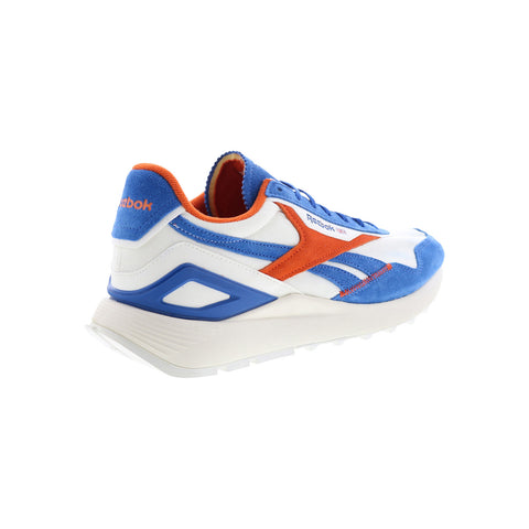 Reebok Classic Leather Legacy AZ Mens White Suede Lifestyle Sneakers Shoes