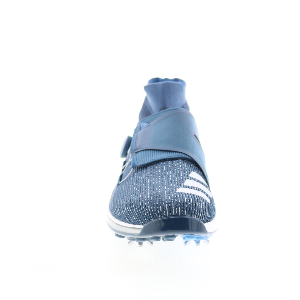Adidas ZG21 Motion BOA H68593 Mens Blue Mesh Slip On Athletic Golf Sho