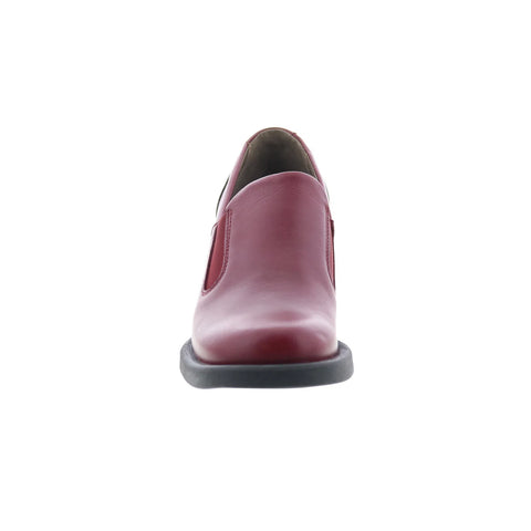 Fly London Huch HUCH004FLY-003 Womens Burgundy Loafers & Slip Ons Casual Shoes
