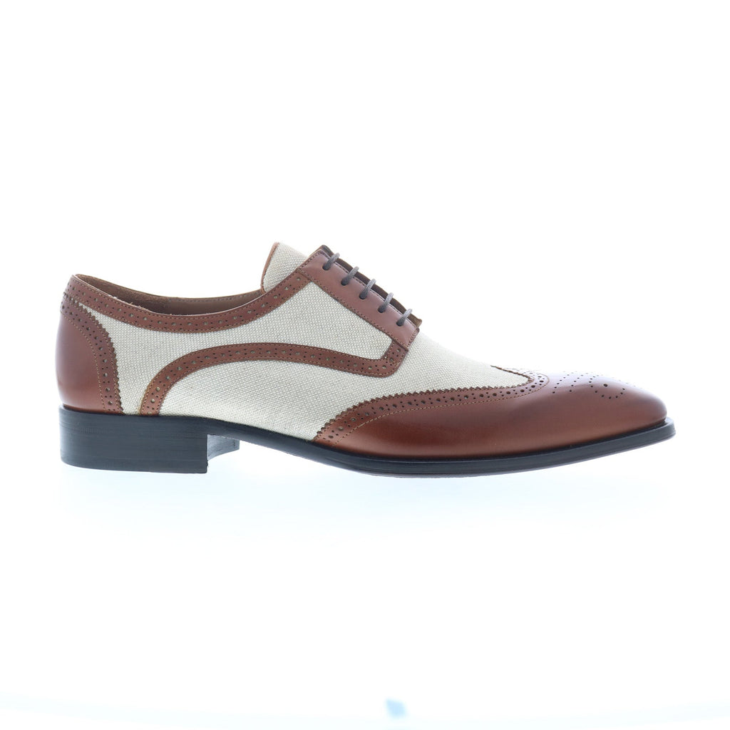 Mezlan Mens Santiago Wing tip Brogue Oxford Shoes Size 11.5 Cherry Brown Mezlan | Shoes | Mezlan Mens Santiago Wing Tip Brogue Oxford  main image 4