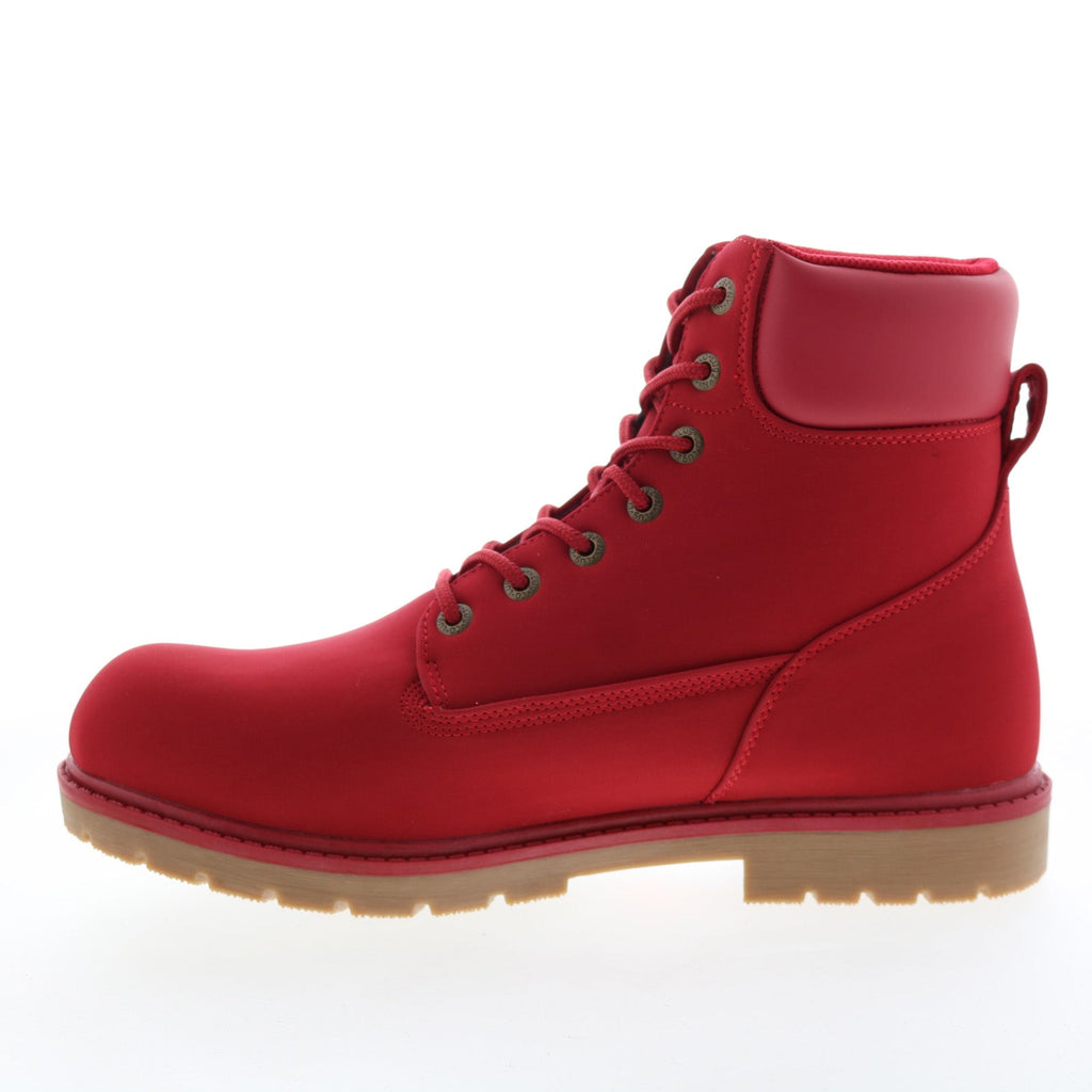 mens red lugz boots