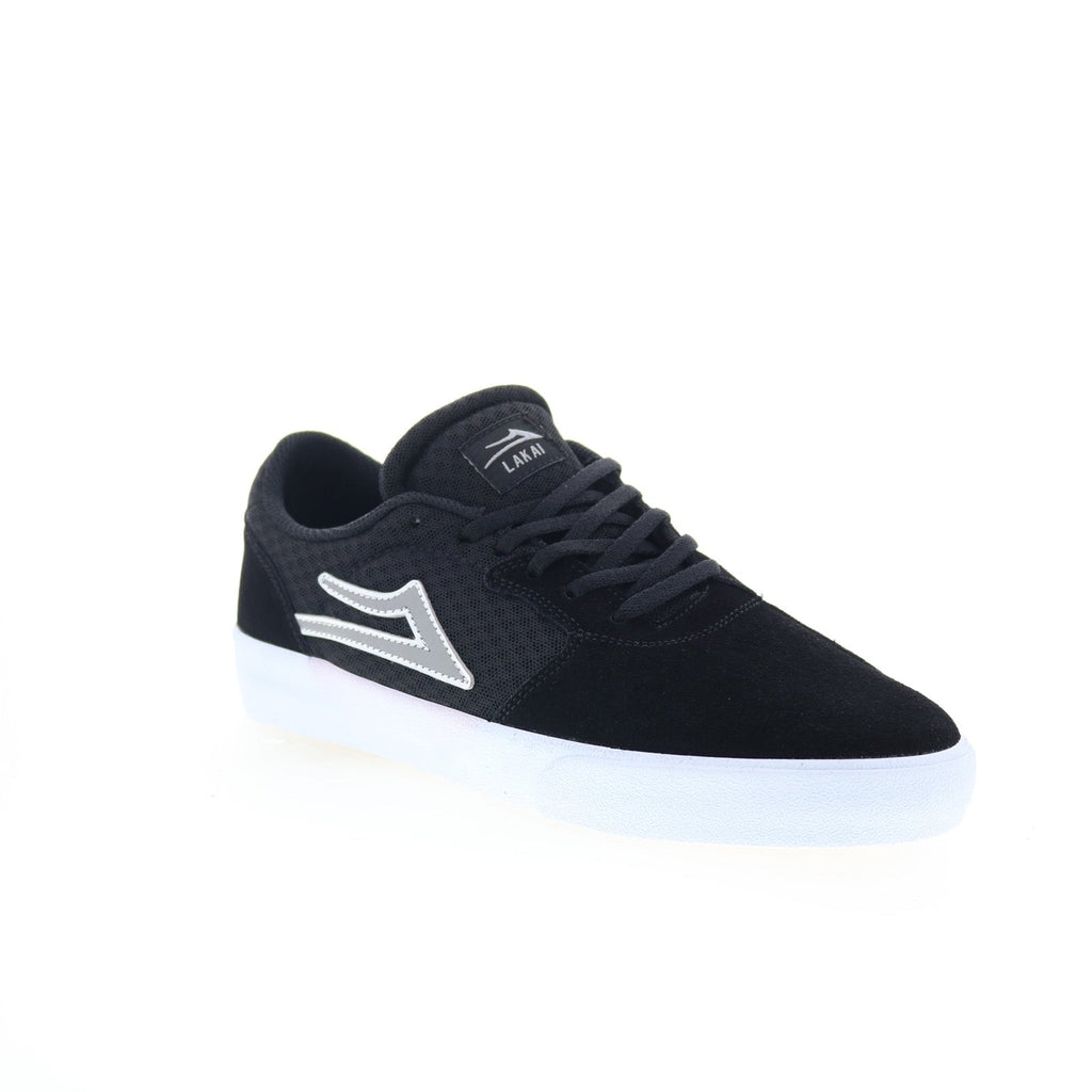 Lakai Cardiff MS3230264A00 Mens Black Suede Skate Inspired