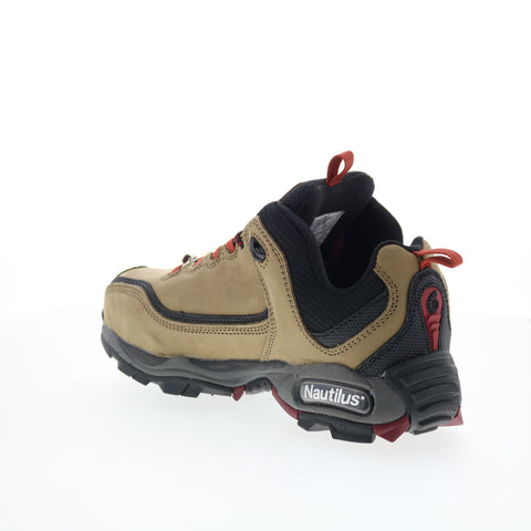 Nautilus Specialty ESD Steel Toe SD10 Mens Brown Extra Wide 4E Work Shoes