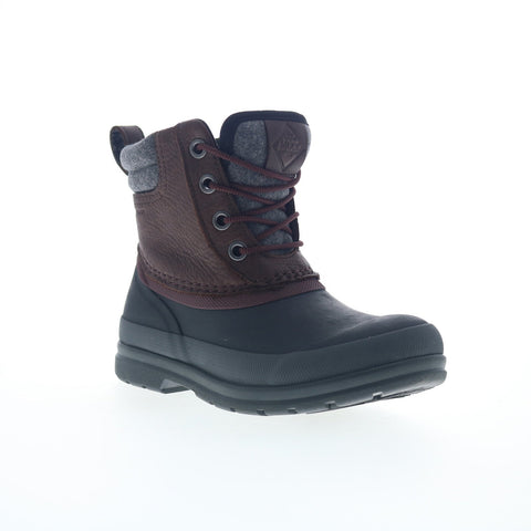 Muck Originals Leather Duck Waterproof ODLW900 Womens Black Casual Boots