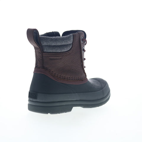 Muck Originals Leather Duck Waterproof ODLW900 Womens Black Casual Boots