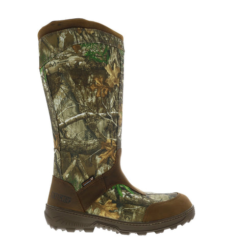 Rocky Havoc Waterproof Side Zip RKS0552 Mens Gray Synthetic Hunting Boots