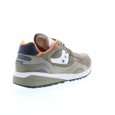 Saucony Shadow 6000 S70587-1 Mens Gray Suede Lifestyle Sneakers Shoes