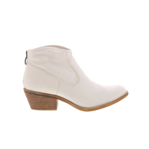 Sofft Aisley SF0035811 Womens Beige Leather Zipper Ankle & Booties Boots