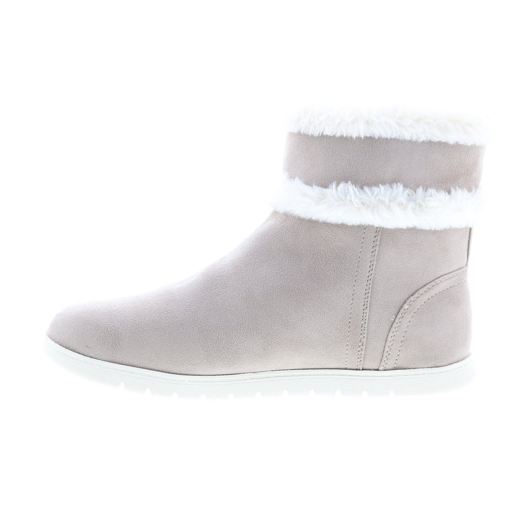 Easy Spirit Snowy 2 SESNOWY2 Womens Gray Canvas Casual Dress Boots