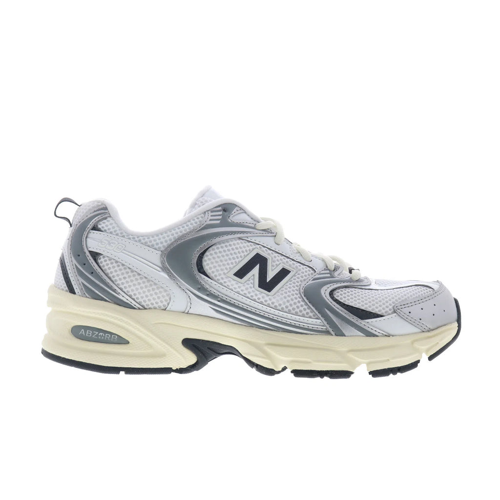 New Balance 530 U530ESA Mens Silver Mesh Athletic Running Shoes