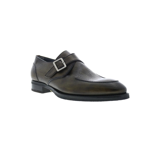 Di Bianco Verona Pecari SBP906 Mens Green Oxfords & Lace Ups Casual Shoes