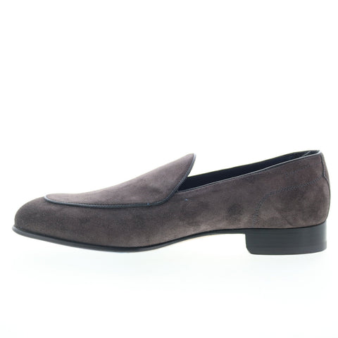 Di Bianco Vomero Suede Mens Brown Suede Loafers & Slip ons Casual Shoes
