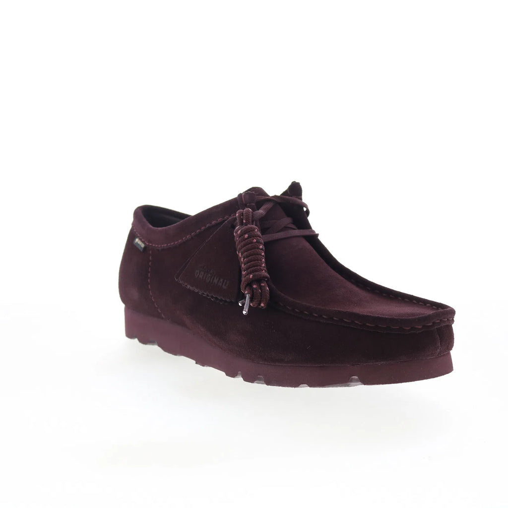Clarks Wallabee GTX 26183073 Mens Purple Oxfords & Lace Ups Casual