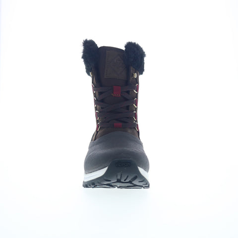 Muck Apres Lace Up Arctic Grip Waterproof WALV900 Womens Brown Snow Boots