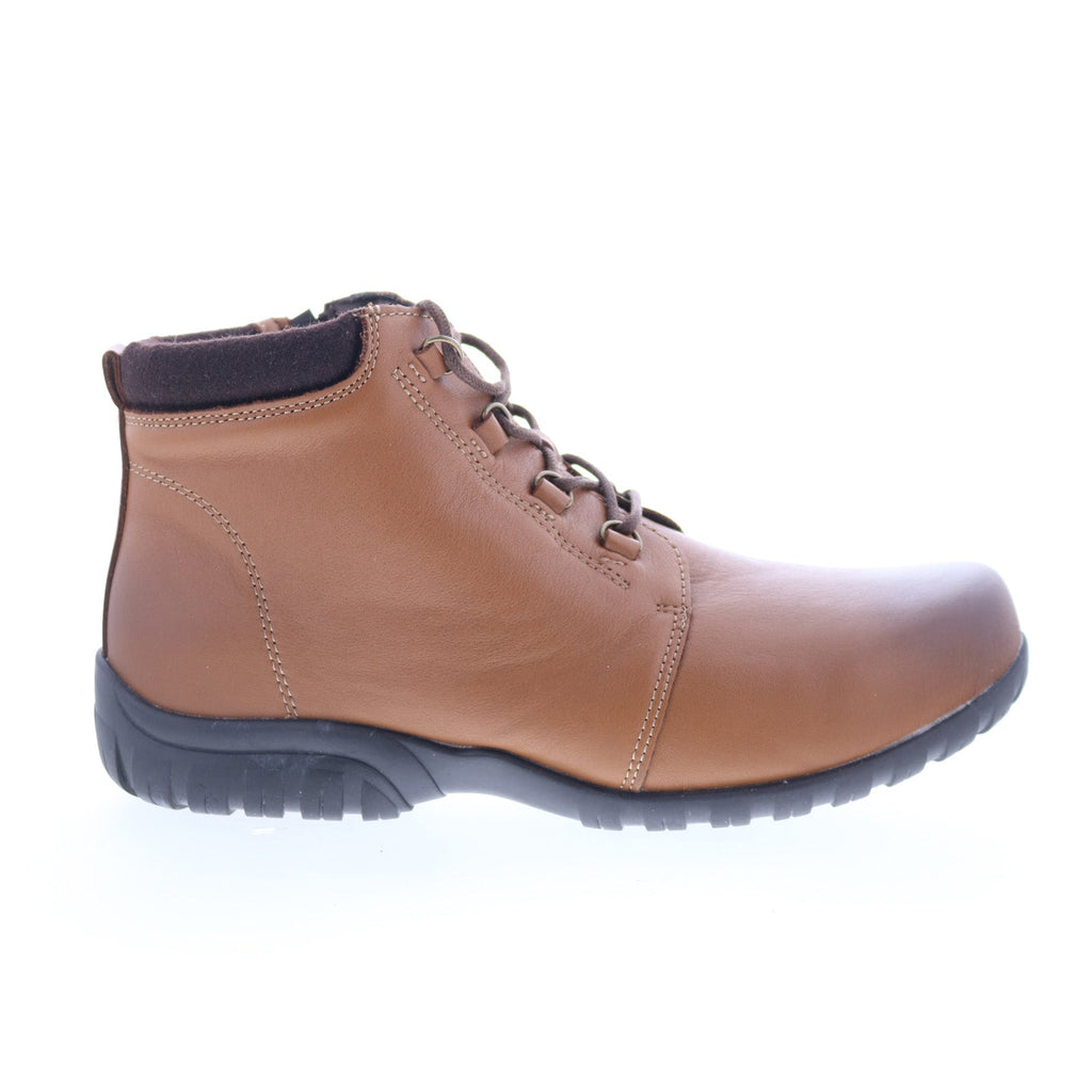 Propet Delaney WFV002L Womens Brown Extra Wide Casual Dress Boots