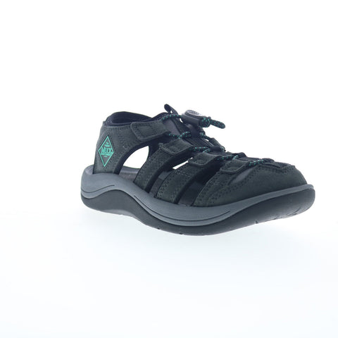 Muck Wanderer WWS100 Womens Gray Suede Slip On Sport Sandals Shoes