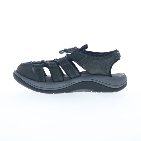 Muck Wanderer WWS100 Womens Gray Suede Slip On Sport Sandals Shoes