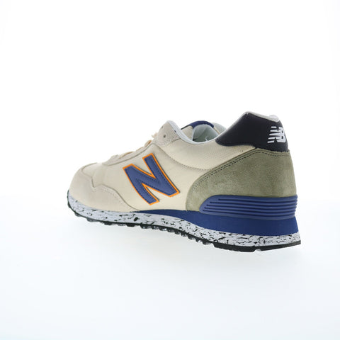 New Balance 515 XML515AT3 Mens Beige Suede Lifestyle Sneakers Shoes