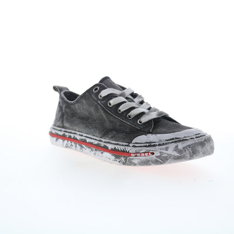 Diesel S-Athos Low Y02882-P4751-T8163 Mens Gray Lifestyle Sneakers Shoes