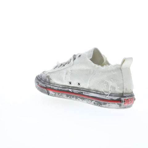 Diesel S-Athos Low Y02882-P5600-H8891 Mens Gray Lifestyle Sneakers Shoes