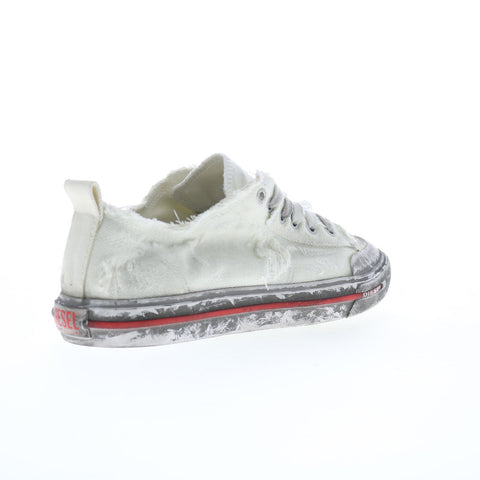 Diesel S-Athos Low Y02882-P5600-H8891 Mens Gray Lifestyle Sneakers Shoes