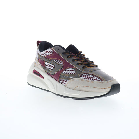 Diesel S-Serendipity Sport X S Womens Red Leather Lifestyle Sneakers Shoes