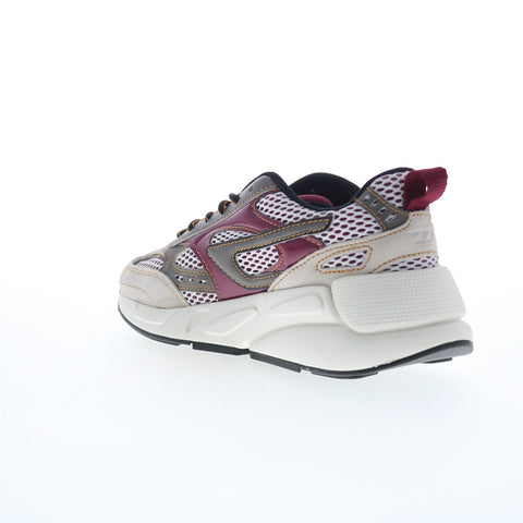 Diesel S-Serendipity Sport X S Womens Red Leather Lifestyle Sneakers Shoes