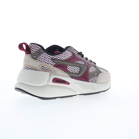 Diesel S-Serendipity Sport X S Womens Red Leather Lifestyle Sneakers Shoes